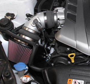 Hyundai Genesis Coupe Performance Air Intake - K&N Engineering - Typhoon - `13-`15